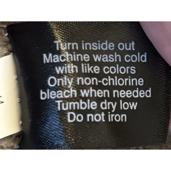 LANE BRYANT Beige Mock Neck Eyelash Knit Sweater Women 18/20 Drop Shoulder NEW - Picture 9 of 11